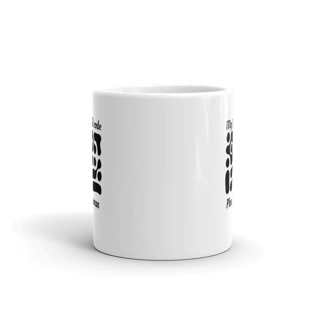 White glossy mug - Image 3